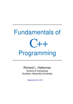 Fundamentals of C++ Programming
